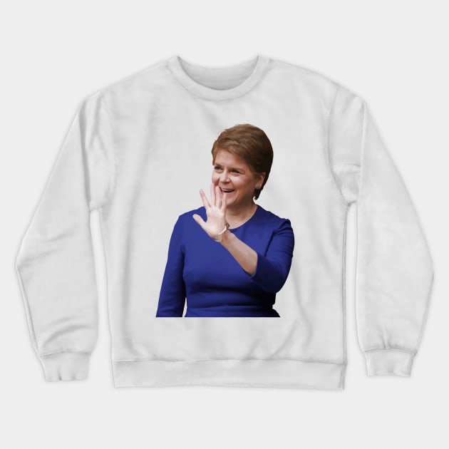 nicola sturgeon Crewneck Sweatshirt by danonbentley